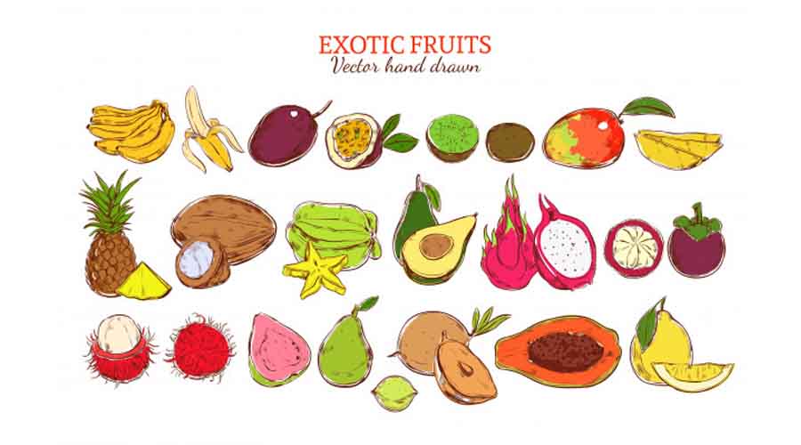 Exotic fruits