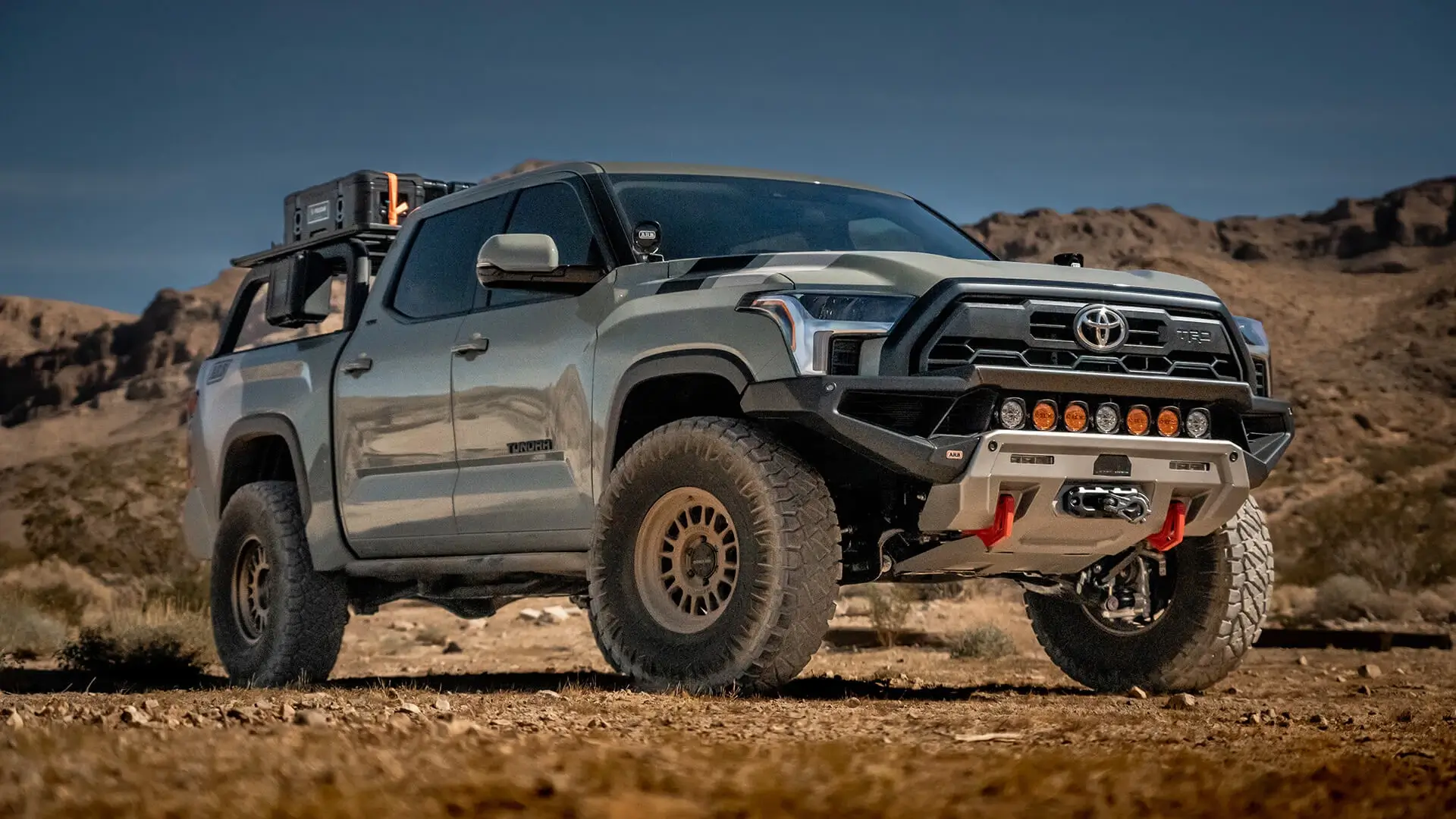 Rugged off-road bumpers for maximum protection
